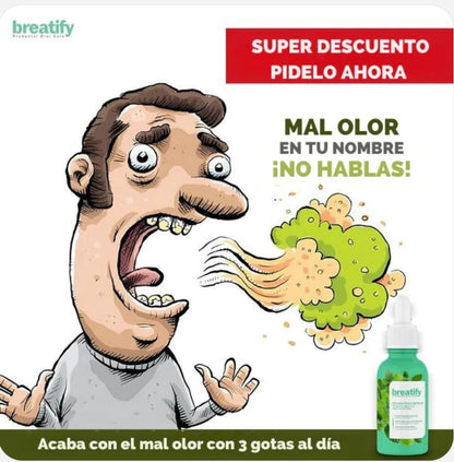 Suero Quita Mal Aliento Breatify